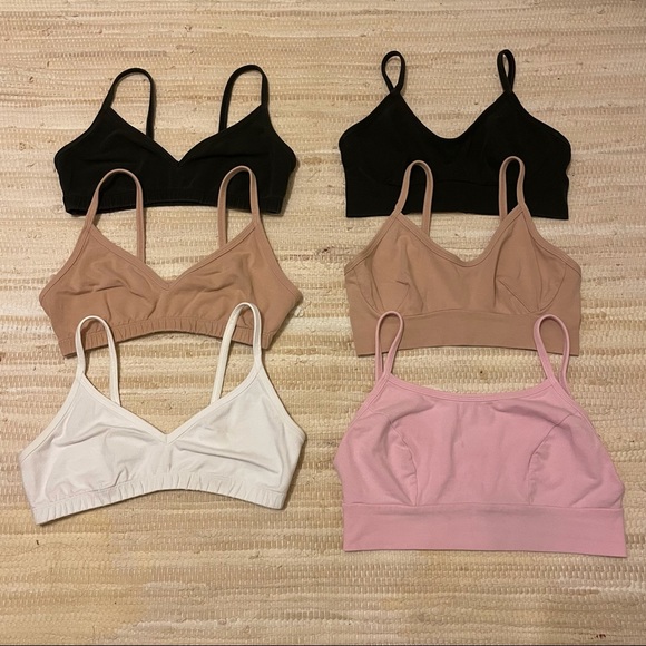 Blue Canoe Other - BLUE CANOE - Organic Cotton Bras/Bralettes - Size Small  (Lot of 6)